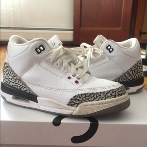 Jordan 3 Retro White Cement (2003 Release) Boys